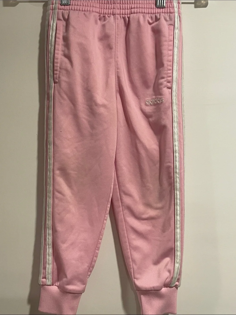 adidas Pink Kids Two-Piece Track Jacket and Pants